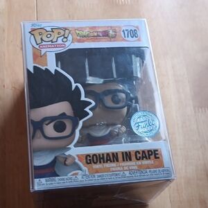 Funko Pop! Gohan in Cape Vinyl Figure - White, Black, Red